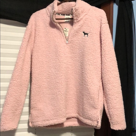 PINK Victoria's Secret Sweaters - Victoria Secret Sherpa